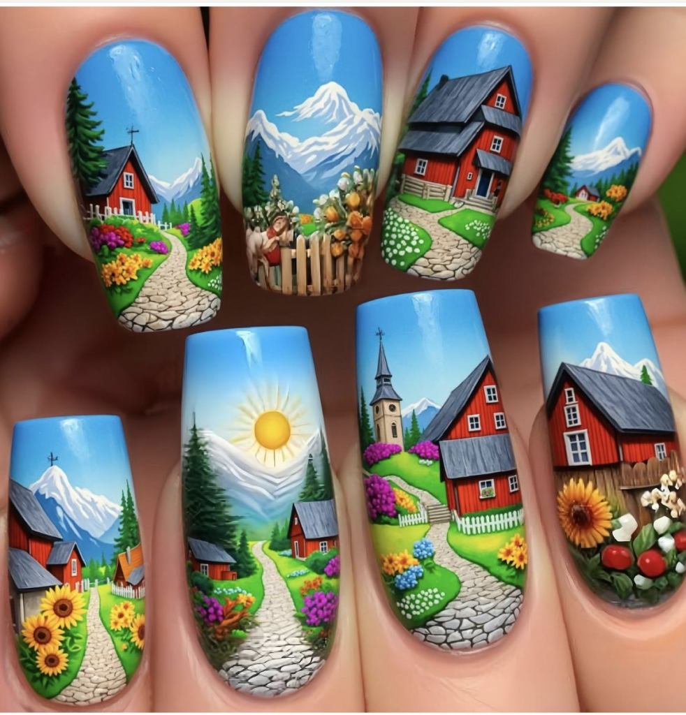 Chic Spring Long Nails 2026 Trends: Almond, Square, French & Floral Nail Designs You Must Try