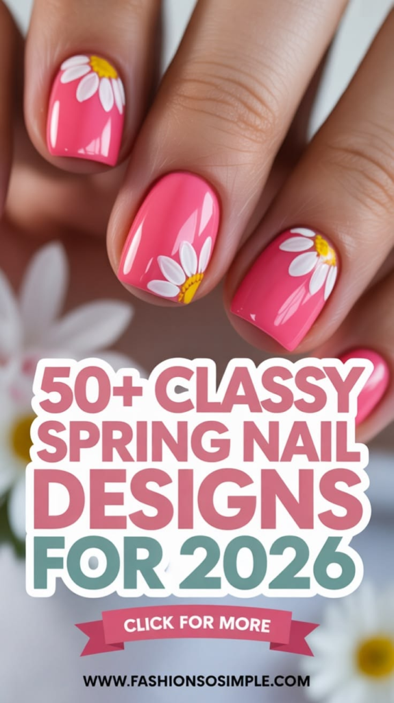 Stylish Spring Nails for Pale Skin 2026 – Fresh Pastel & Floral Nail Ideas That Actually Flatter