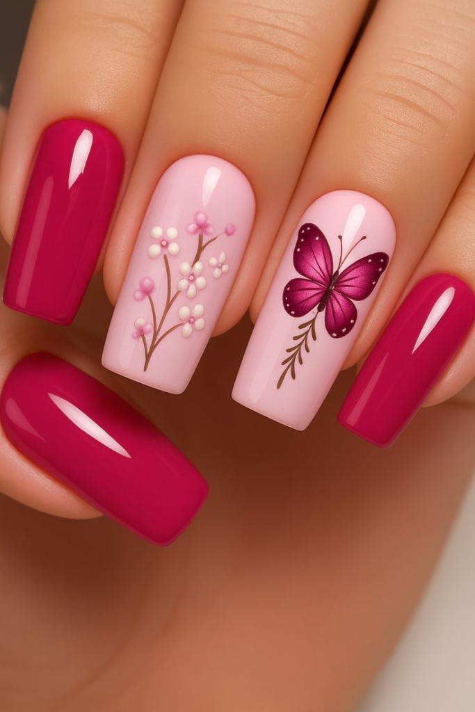 Stylish Spring Nails for Pale Skin 2026 – Fresh Pastel & Floral Nail Ideas That Actually Flatter