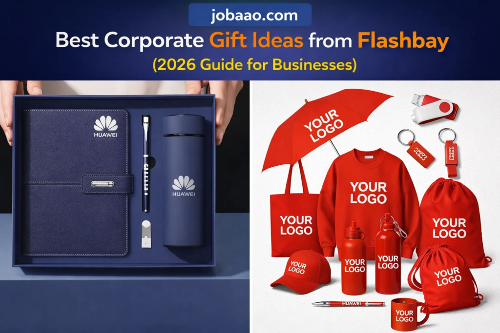Best Corporate Gift Ideas from Flashbay (2026 Guide for Businesses)
jobaao.com