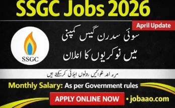 SSGC Jobs 2026 – Apply Online for Sui Southern Gas Company Limited Latest Vacancies (April Update)