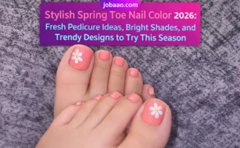 Stylish Spring Toe Nail Color 2026: Fresh Pedicure Ideas, Bright Shades, and Trendy Designs to Try This Season site name jobaao.com