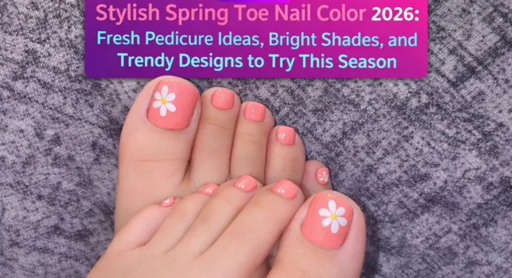 Stylish Spring Toe Nail Color 2026: Fresh Pedicure Ideas, Bright Shades, and Trendy Designs to Try This Season site name jobaao.com